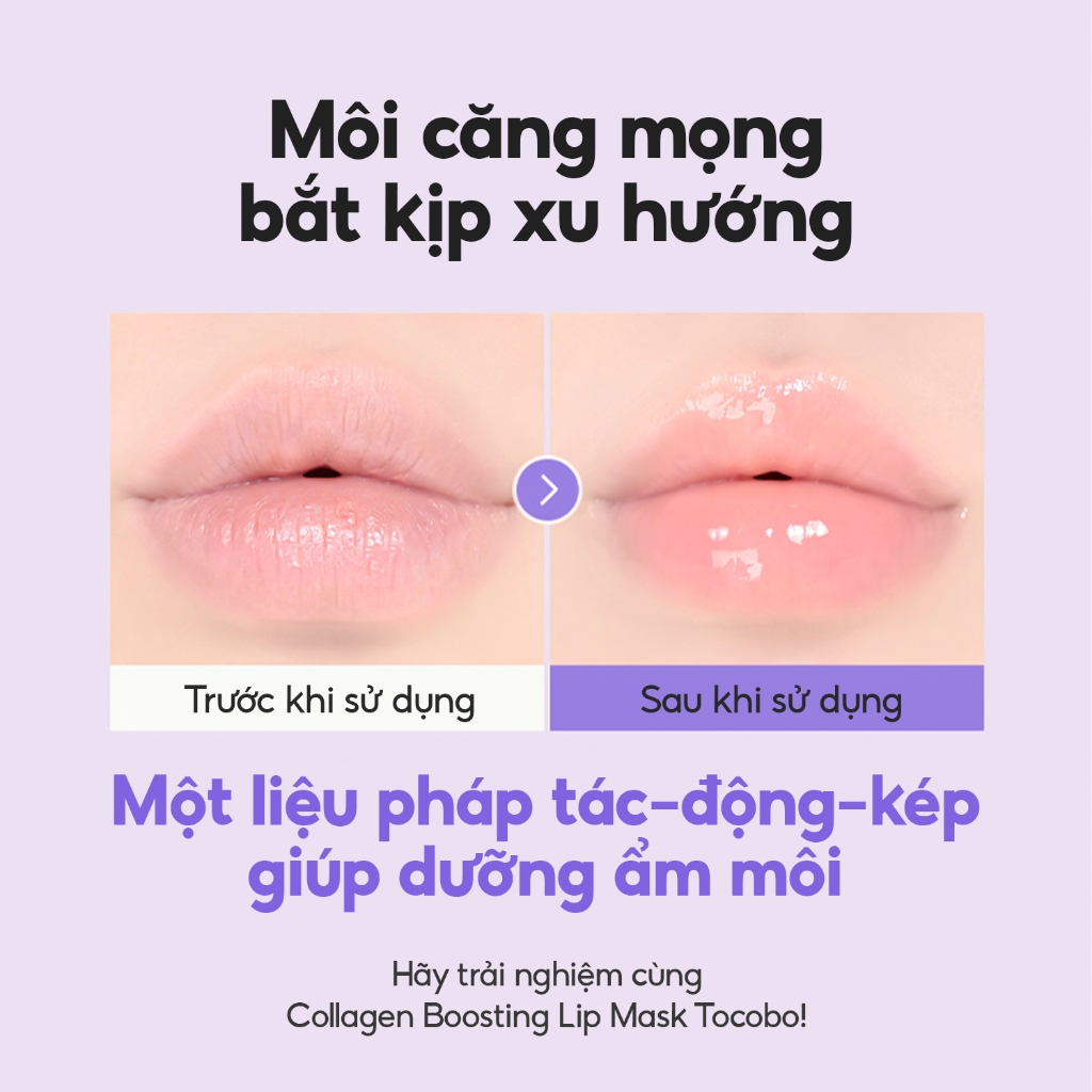 Mặt nạ dưỡng môi căng mọng Tocobo Collagen Boosting Lip Mask 20ml | BigBuy360 - bigbuy360.vn
