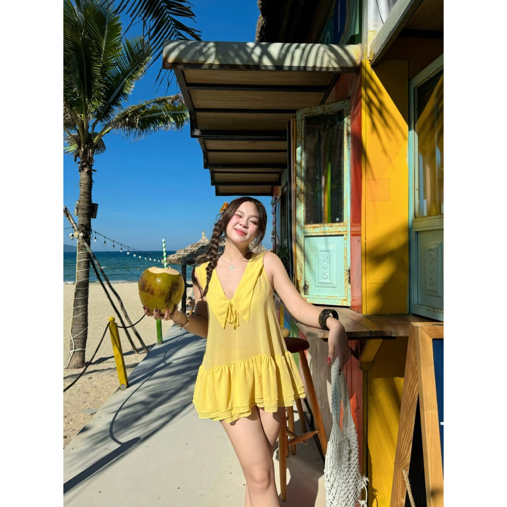 Janet Dress / Babydoll kèm quần phía trong