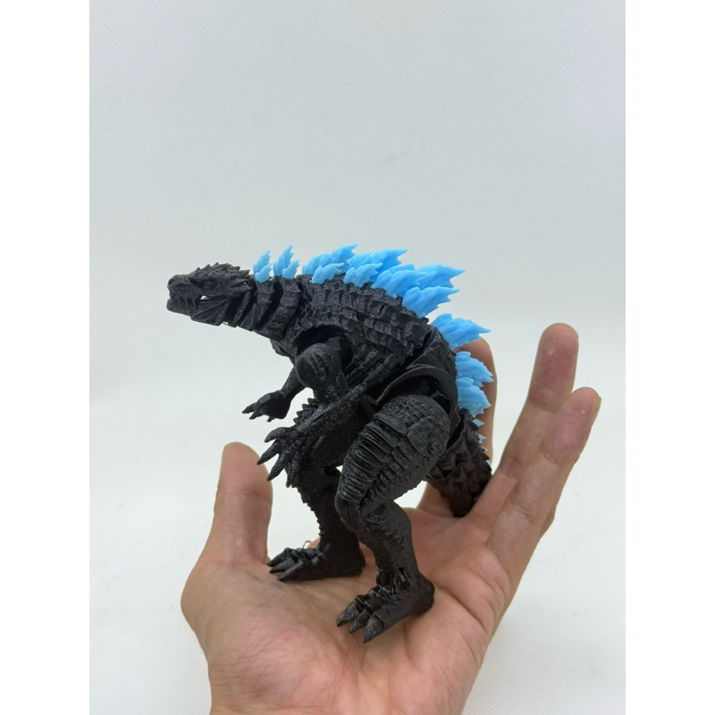 Mô hình Godzilla in 3D, mô hình khủng long đồ chơi trẻ em