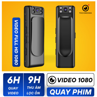 Máy quay phim 1080 full HD sắc nét, Camera mini siêu nhỏ gọn quay 10h - Camera hành trình nhỏ gọn bỏ túi, máy quay mini