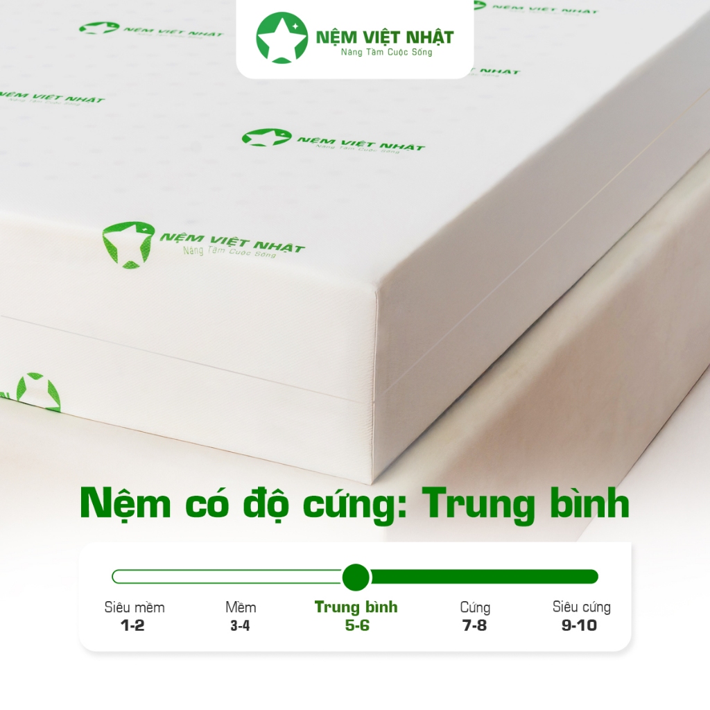Nệm Foam Việt Nhật Sora - Hỗ Trợ Nâng Đỡ, Êm Ái Mềm Mại - Bảo Hành 10 Năm - Đầy Đủ Kích Thước | BigBuy360 - bigbuy360.vn