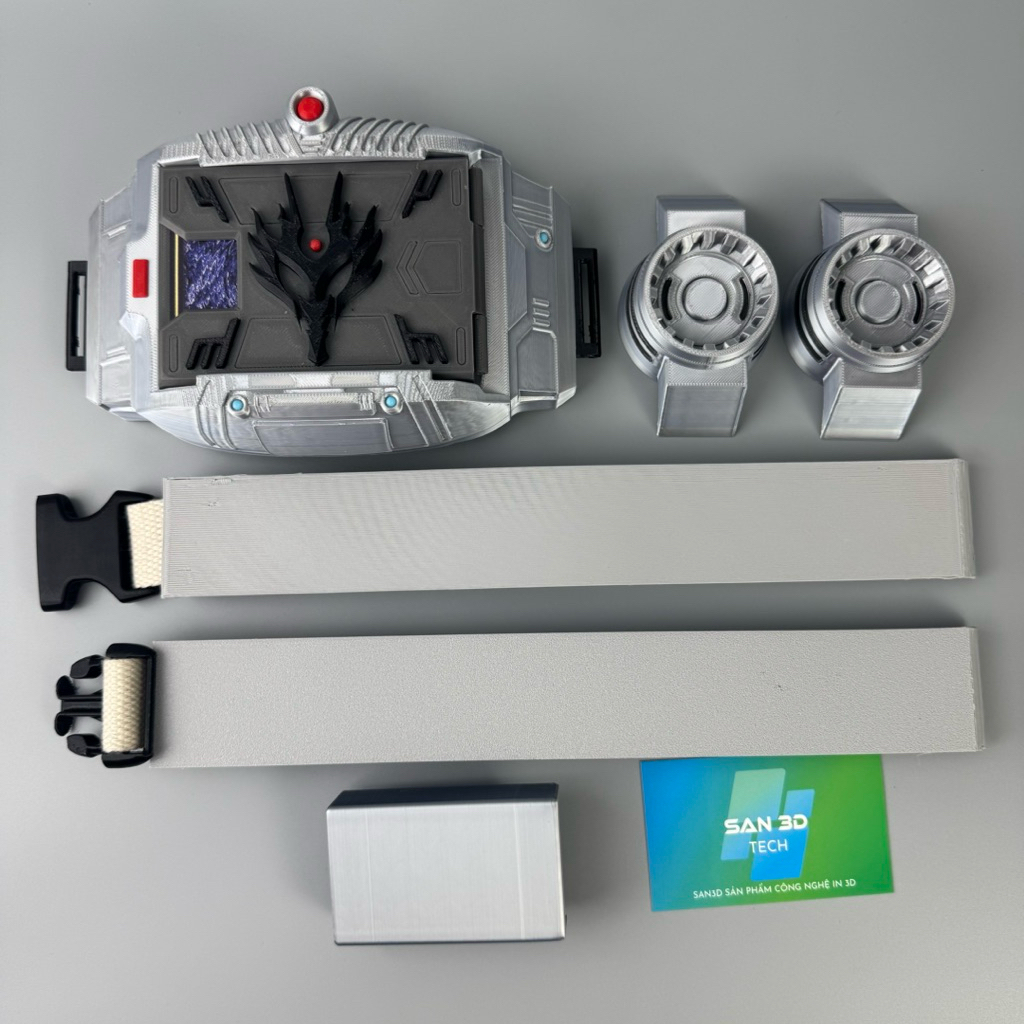 V-Buckle In 3D Kích thước CSM -Thắt Lưng Bootleg CSM Ryuki Kamen Raider - In3D - San3D