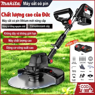 MAKITA Máy cắt cỏ, Máy cắt cỏ pin cầm tay, tỉa cành cầm tay, máy cắt pin, máy cắt cỏ mini dùng pin, pin khủng 15000mah