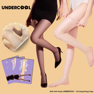 Quần Tất Nữ Siêu Mỏng 5d UNDERCOOL Tàng Hình Mềm Mịn Co Giãn Tốt, Chống Rách, Màu Đen - Da - Cát - Ghi QT01
