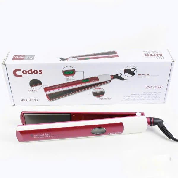 Máy duỗi tóc,kẹp tóc chuyên nghiệp Codos CHI 2300 dành cho cá nhân, Salon Tóc Chuyên Nghiệp, Giúp Tạo Kiểu Tóc Thẳng