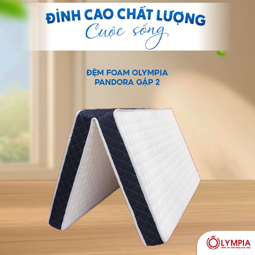 Đệm Foam Olympia Pandora gập 2