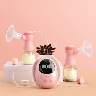 Máy Hút Sữa Điện Đôi Lucina Cao Cấp Thay Phễu Flex