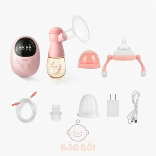 Máy Hút Sữa Điện Đôi Lucina Cao Cấp Thay Phễu Flex