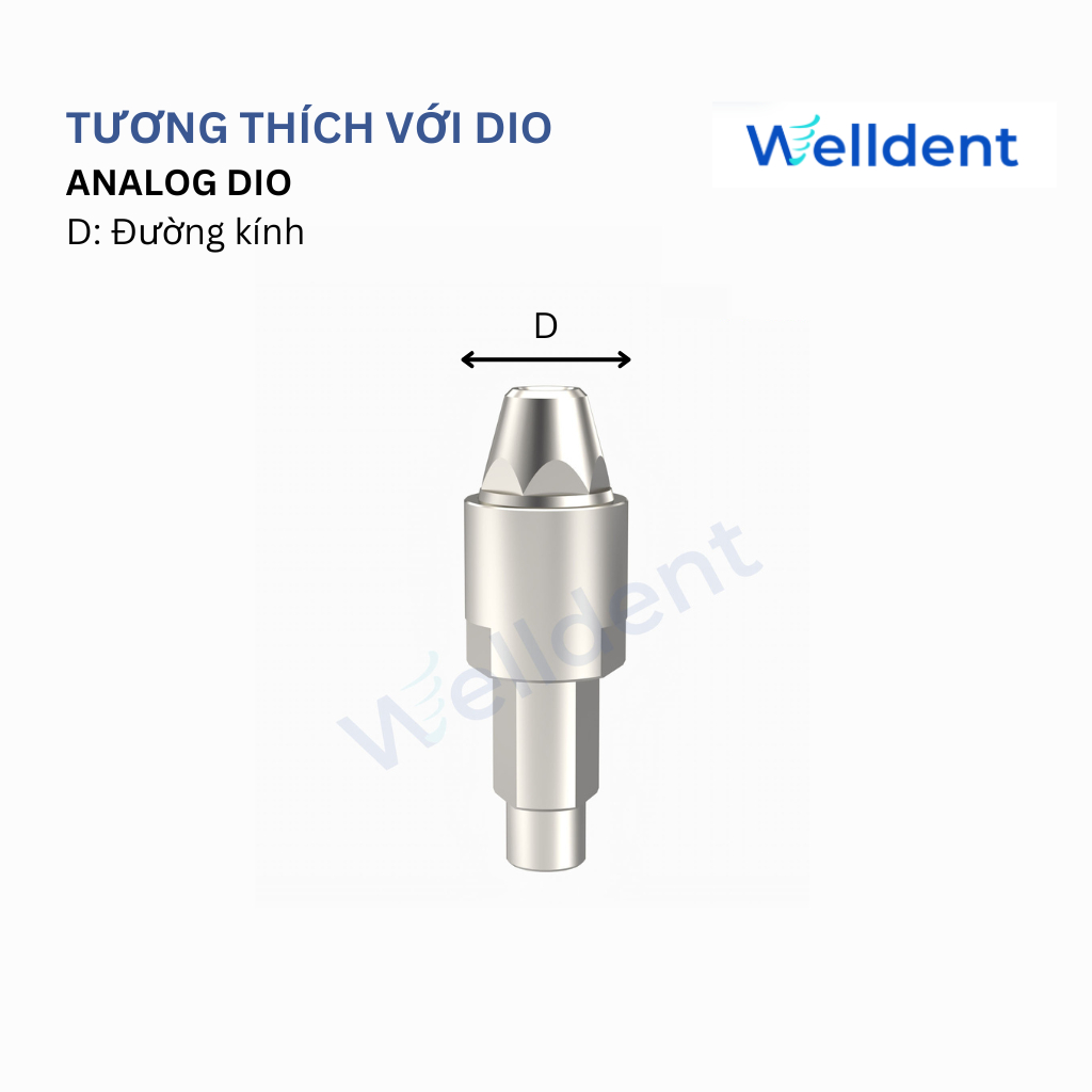 Analog mô phỏng trụ Implant  – Tương thích với DIO