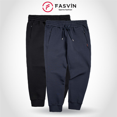 Quần Jogger Nam Big Size Fasvin DT24196.HN Vải Nỉ Mềm Mại Có Độ Dày Vừa Phải Hàng Nhà Máy