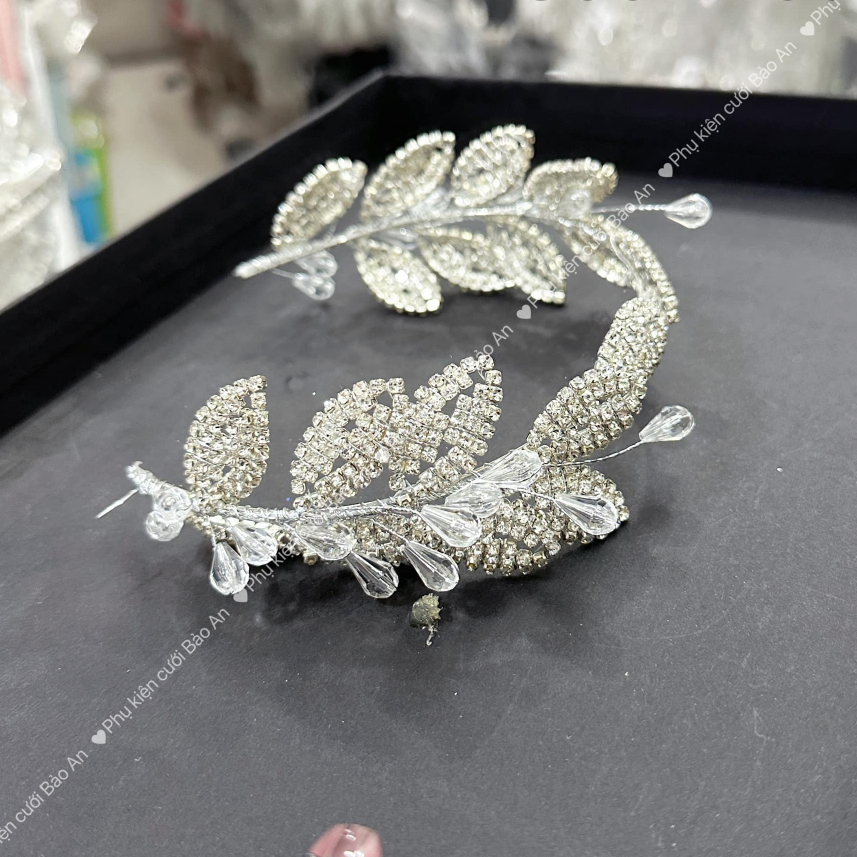 Hoa cài tóc cô dâu xinh HC937
