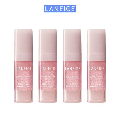[HB GIFT] Bộ 4 Serum tăng cường collagen, làm mờ dấu hiệu lão hóa, giúp da căng sáng Laneige Bouncy & Firm Serum 5ml x 4