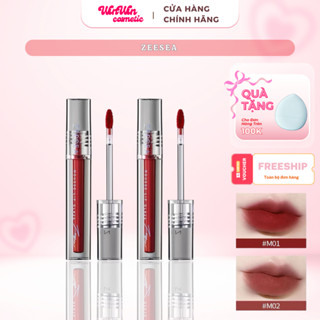 [HỎA TỐC] Son kem lì ZEESEA màu nhung lì bám màu lâu mềm mượt dễ tán son lì tone đất tone hồng lâu trôi WINWINCOSMETICS