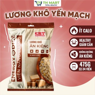 Lương Khô Ăn Kiêng SBT Vị Yến Mạch Loại 900g Eat Clean Ít Calo Giảm Đường Ít Ngọt Phù Hợp Ăn Kiêng