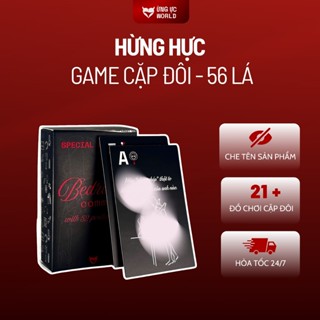 Bộ bài tình yêu Hừng Hực cho cặp đôi 56 lá gồm 52 lá thê tứ và 4 lá tips - Ừng Ực