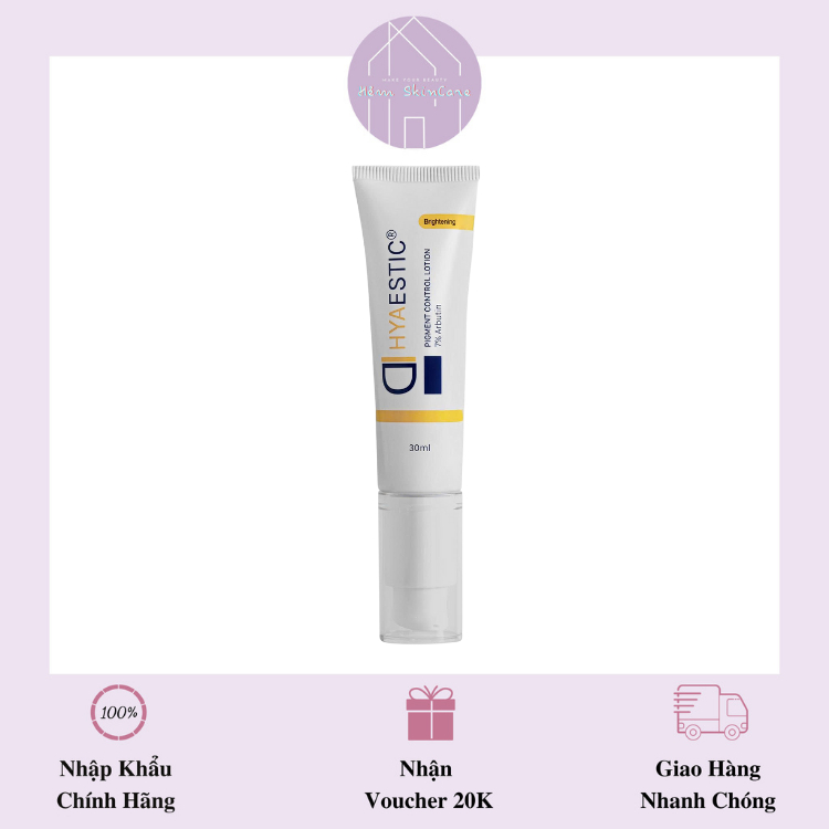 Pigment Control Lotion 7% Arbutin Hyaestic - Kem Hỗ Trợ Sáng Da, Ngừa Thâm Nám  30ml