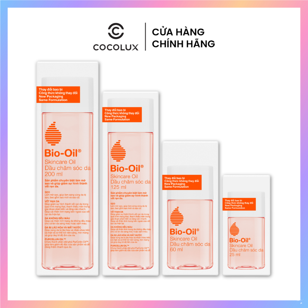Tinh Dầu Rạn Da, Mờ Sẹo Bio-Oil Scar Treatment Cocolux