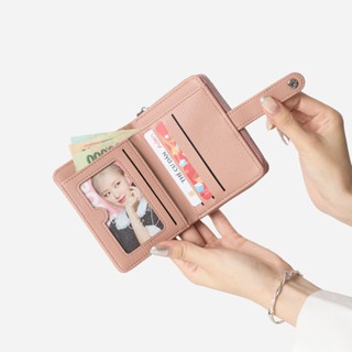 Ví đựng tiền nhiều ngăn khoá tròn SEEME Salim Wallet