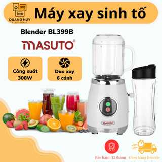  Máy Xay Sinh Tố Đa Năng Masuto Blender - Tốc Độ Quay 15.000 Vòng Phút - Công Suất 300W 