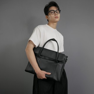 Túi Đi Làm Aurelius - Da PU Phối Da Microfiber