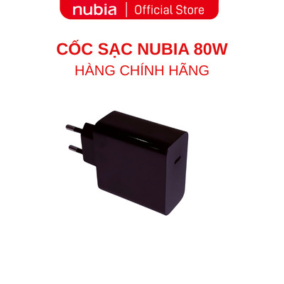 CÔC SẠC NHANH NUBIA 80W - HÀNG CHÍNH HÃNG