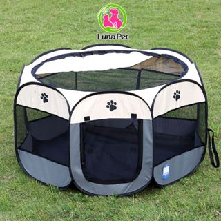 Nhà lều, ổ đẻ cho chó mèo thú cưng Luna Pet LEU01_ Nhà mèo có thể gấp gọn