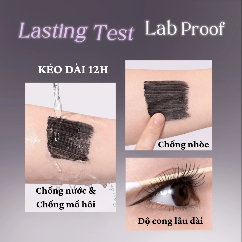 Ảnh 5 của Mascara FOCALLURE giúp chuốt lông mi dài và cong 3mm 6g FA-169
