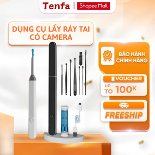 Dụng Cụ Lấy Ráy Tai  Có Gắn Camera Nội Soi Full HD Đa Năng Hình Ảnh Sắc Nét Pin Sạc Nhanh