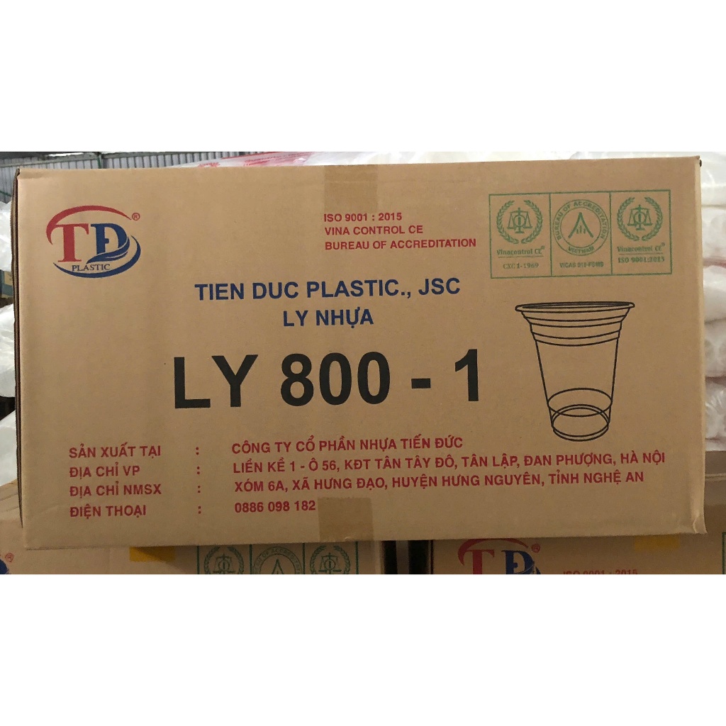 (Sỉ 500c kèm nắp) Ly cốc 800ml đựng trà tắc , nước quất