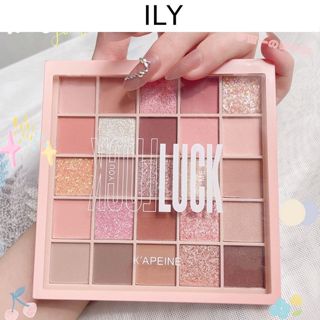 Bảng Phấn Mắt 25 Màu Đất Mờ Thời Trang Giá Rẻ Size Lớn Phấn Mắt Có Nhũ Makeup Trang Điểm Bảng Mắt ILY