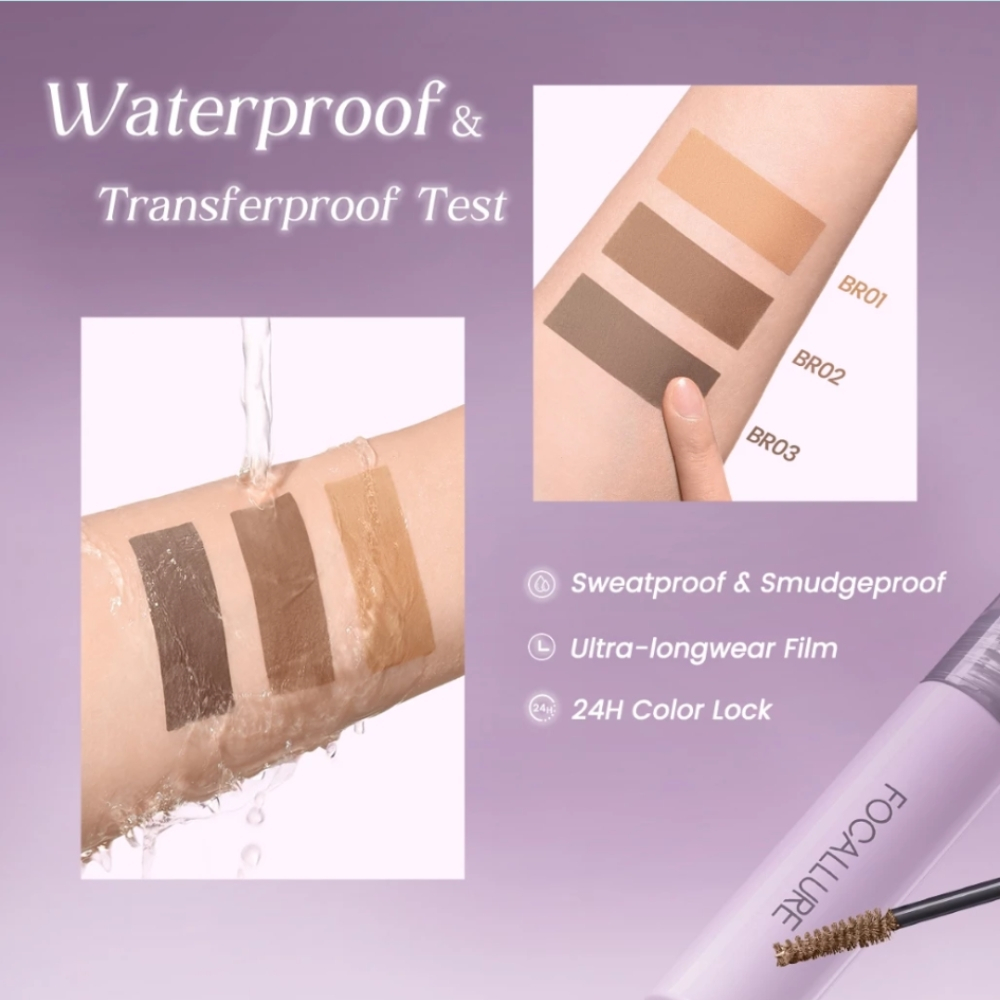 Ảnh 2 của Mascara FOCALLURE Chải Lông Mày Lâu Trôi Chống Thấm Nước FA-E58