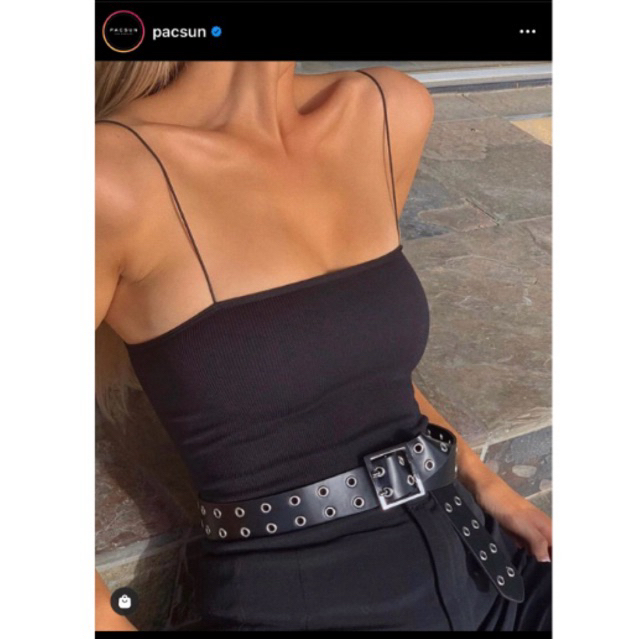 Bodysuit dây mảnh Pacsun