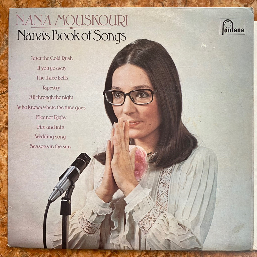 ĐĨA THAN - NANA MOUSKOURI - NANA’S BOOK OF SONGS