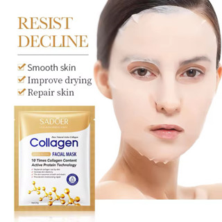  Combo mặt nạ Collagen yến giảm nếp nhăn dưỡng trắng cấp ẩm dưỡng da bổ xung collagen 