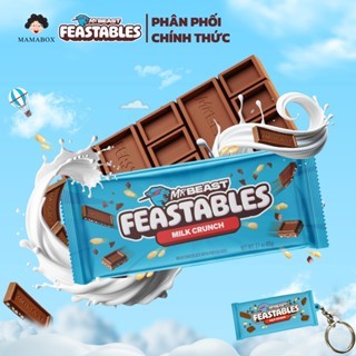 [Chính Hãng] Kẹo Socola Feastables MrBeast Phiên Bản Mới Vị Bỏng Gạo Thanh 60g