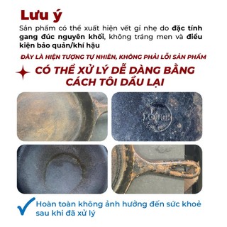 Lodge - Chảo gang tròn dẫn nhiệt tốt dùng trên mọi loại bếp - 26cm