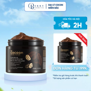  Tẩy Tế Bào Chết Body Cocoon Cà Phê Đắk Lắk 200ml Cho Da Sáng Mịn 