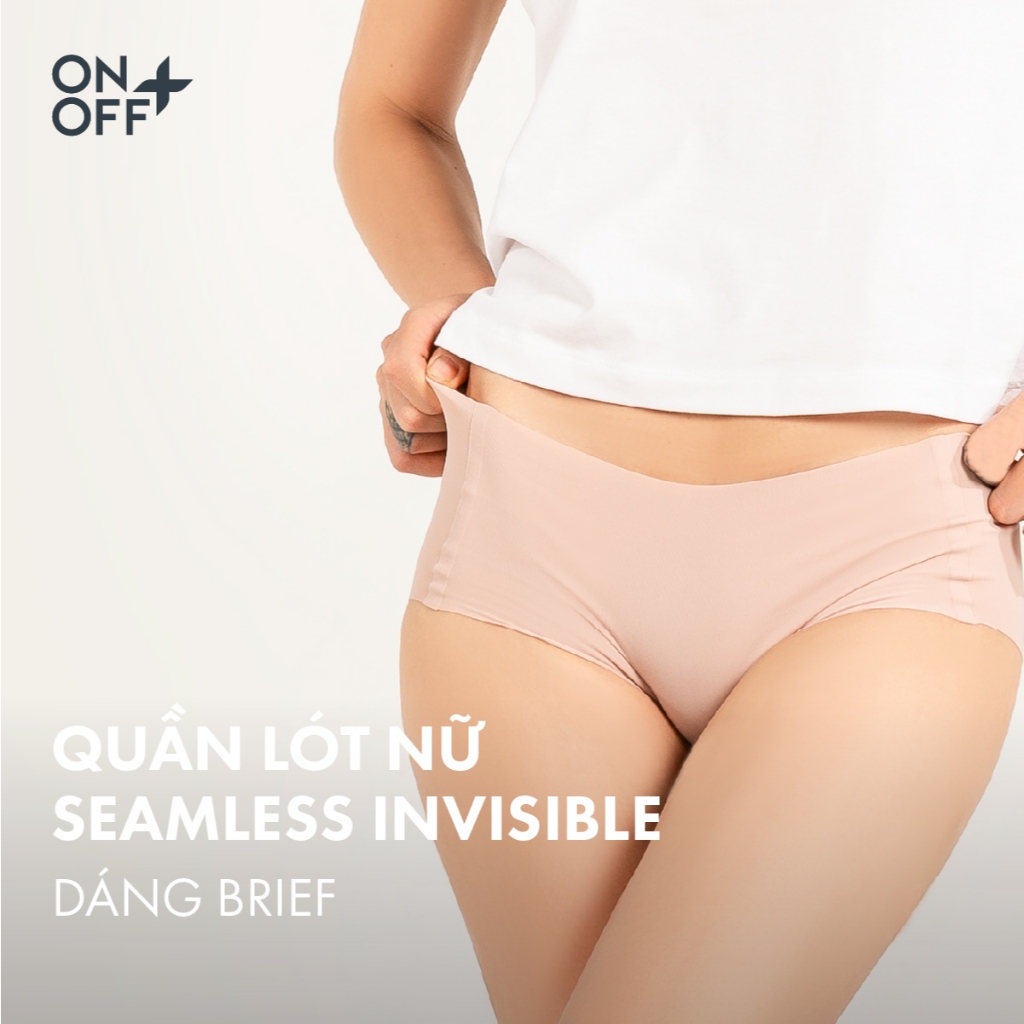 Quần lót nữ tam giác brief tàng hình invisible công nghệ Bonding hiện đại không vệt hằn trên da - ON
