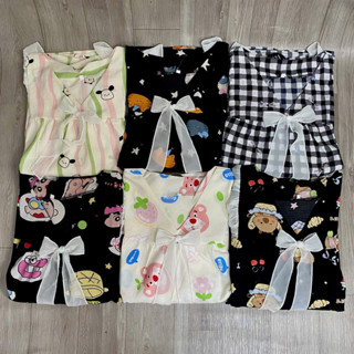  Đồ bộ Đũi xốp baby doll 50-100kg bigsize mềm mát 