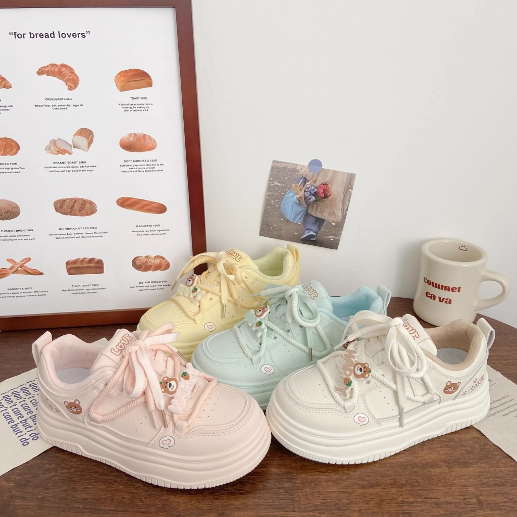 [Vui lòng nhắn tin shop trước khi đặt đơn] GIÀY SNEAKER BEAR SUMMER 6193
