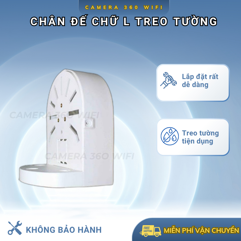 Chân đế camera lắp tường bằng nhựa ABS