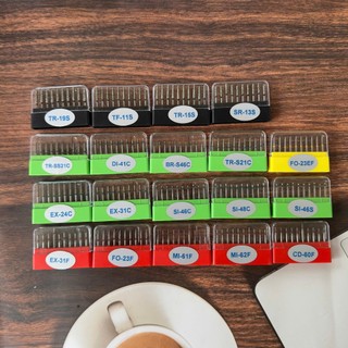 Hộp 10 mũi khoan kim cương mã TR SF FO