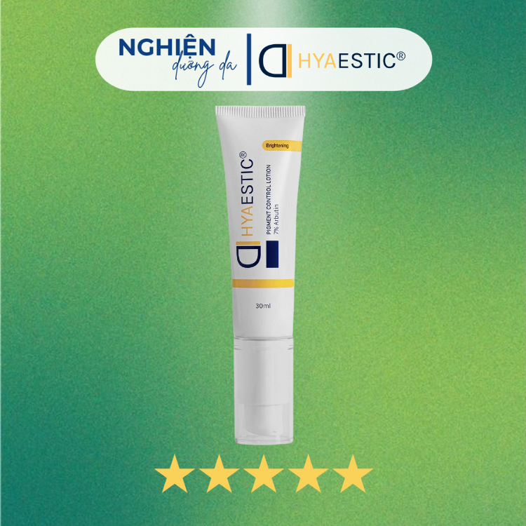 Kem Làm Sáng Da, Chống Thâm Nám Pigment Control Lotion 7% Arbutin Hyaestic 30ml