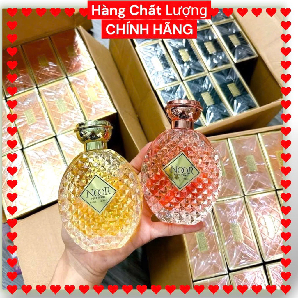 Nước hoa nữ Noor Pour Femme hương thơm lôi cuốn quyến rũ chai 100ml