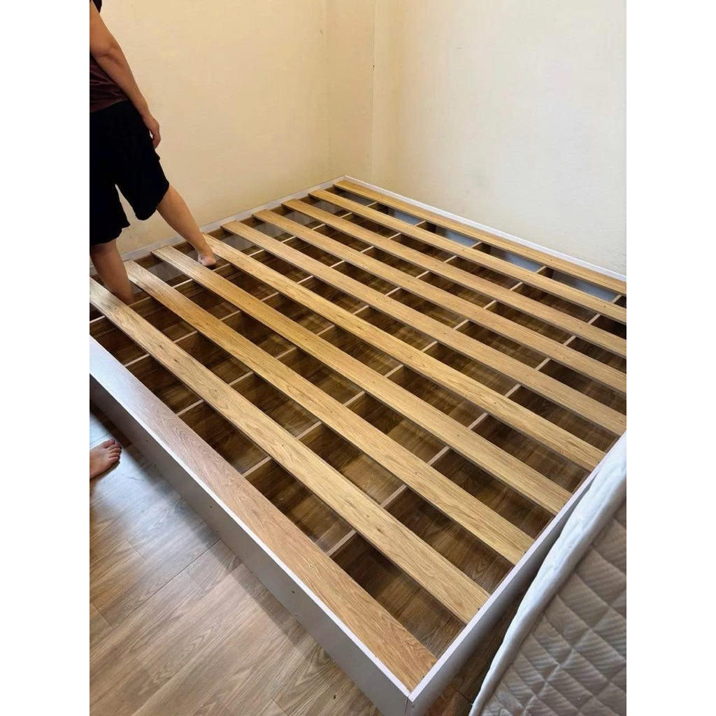 Giường ngủ bệt,giường pallet.Giường ngủ phòng trọ,giường pallet decor phòng