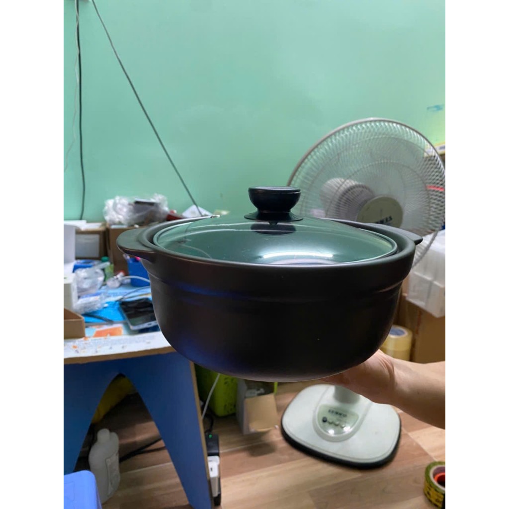 NỒI GỐM TRÁNG MEN 1.5L QUÀ TẶNG PEPSI