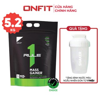  Sữa bột R1 Rule 1 Mass Gainer  5.2KG  Thực Phẩm Bổ Sung Giàu Calories Protein | ONFIT 