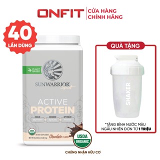  Sunwarrior Active Protein 1KG  40 Lần Dùng  Bột Protein Thực Vật Hữu Cơ Sữa Bột Protein Thuần Chay 