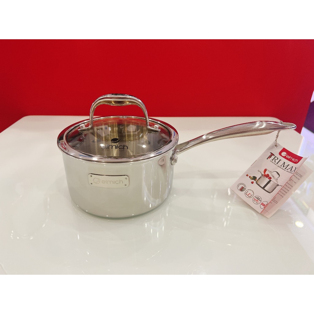 Quánh Inox liền khối Elmich Trimax XS EL3745 size 16cm