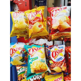 Combo 5 gói Bim bim O'star 30g đủ vị